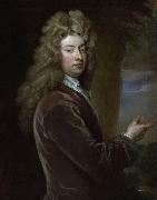 oil painting by Sir Godfrey Kneller, Bt, William Congreve